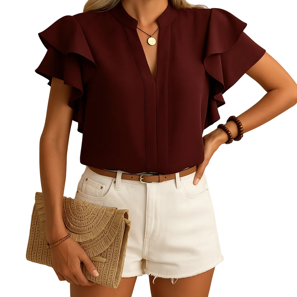 Elise | Women’s Elegant Sleeveless Blouse