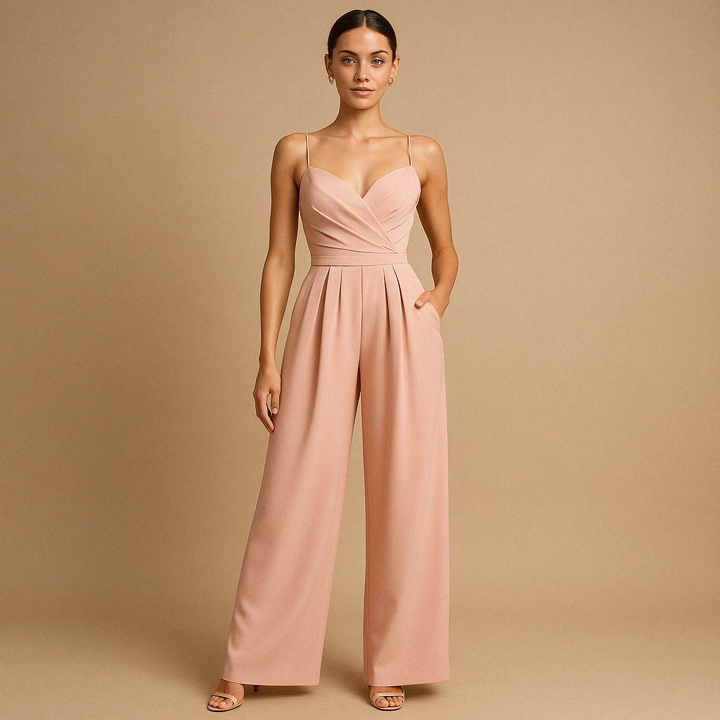 Solea | Women’s Adjustable Strap Summer Jumpsuit