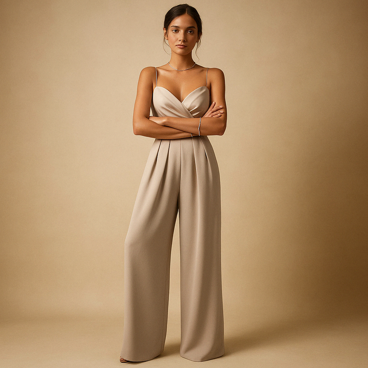 Solea | Women’s Adjustable Strap Summer Jumpsuit