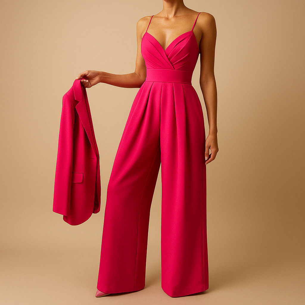 Solea | Women’s Adjustable Strap Summer Jumpsuit